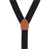 CTM Men's 1 Inch Wide Suspender with Faux Leather Buckle and Clip-Ends - image 2 of 3