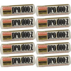 Wooster Genuine 9" Pro/Doo-Z 1/2" Nap 10-Pack Roller Cover - RR643-9-10PK - 1 of 3