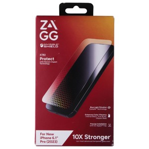ZAGG InvisibleShield (Glass XTR3) Screen Protector for iPhone 15 Pro - Clear - 1 of 1