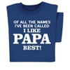 Collections Etc Papa Names T-shirt - 4 of 4