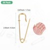 Unique Bargains Durable Sewing Upholstery Spring Lock Blanket Bulk Large Safety Pins 30 Pcs - 3 of 4