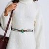 Unique Bargains Hand-woven Handmade Cord Belt 1 Pc - 2 of 4