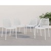 Meridian Furniture,Mykonos Outdoor Patio Dining Chair, Set of 4 - 2 of 4