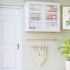 Double Glass Door Wall Cabinet With Detachable Shelves - 2 of 4