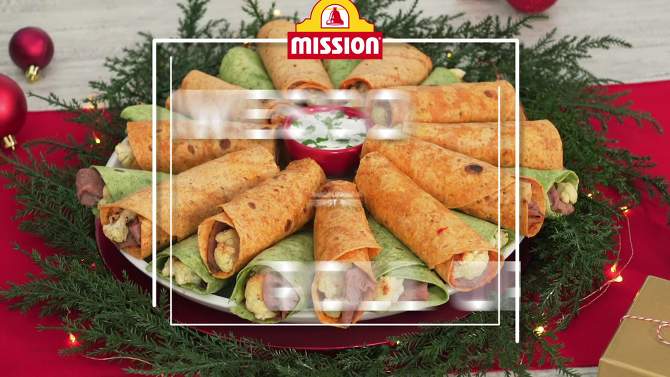 Mission Sun-Dried Tomato Basil Wraps - 15oz/6ct, 2 of 8, play video