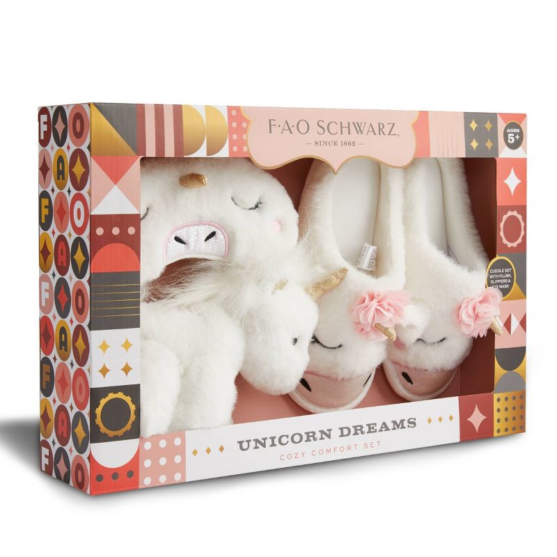 FAO Schwarz Unicorn Dreams Cozy Comfort Set, 5 of 8