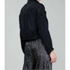 Women's Shirred Sleeve Jacket - current air - 3 of 4