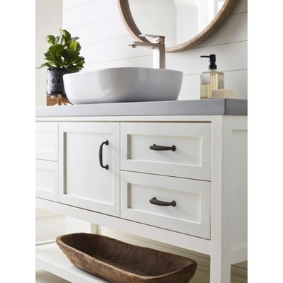 Oil-Rubbed Bronze 3-Inch Modern Cabinet Pull with Mounting Hardware