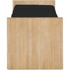 Meridian Furniture,Waverly Boucle Fabric Bench - 4 of 4