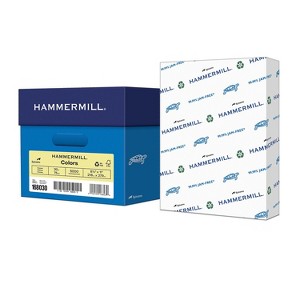 Hammermill Colors Multipurpose Paper 20 lbs. 8.5" x 11" Cream 5000 Sheets/Carton (168030case) - 1 of 4