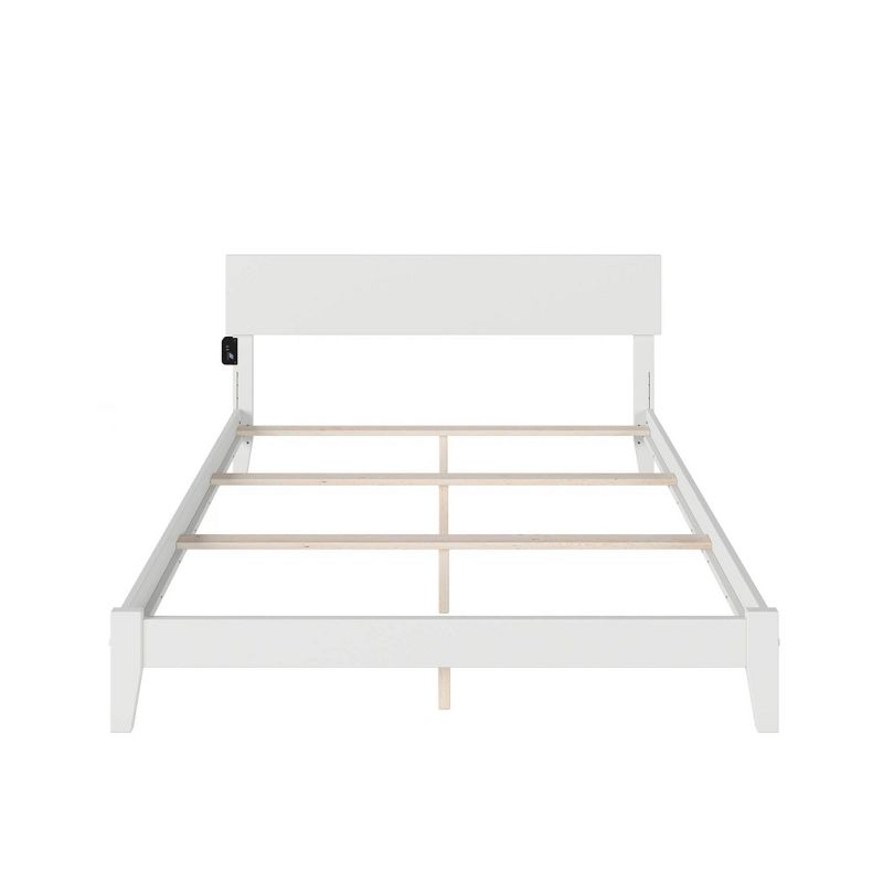 King Orlando Traditional Bed White - AFI, 5 of 8