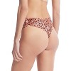 Hanky Panky Women's PlayStretch™ Natural Thong - 2 of 3