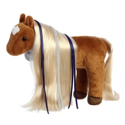 Aurora Medium Mane Event Copper Breyer Exquisite Stuffed Animal Brown 12"