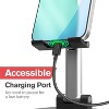 Vena Phone Stand Phone Holder for Desk, Cell Phone Stand for Desk Anti-Slip Cell Phone Holder iPhone Stand Rotating 120° Adjustable Desk Phone Stand - 4 of 4