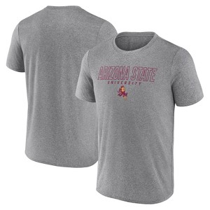 NCAA Arizona State Sun Devils Men's Heather Poly T-Shirt - 1 of 3