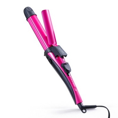 JOHN FRIEDA 3-in-1 Hair Styling Tool – Ceramic Tourmaline Waver, Straightener & Curler, 14 Temps, Fast Heat-Up, Auto Shut-Off, Frizz-Free