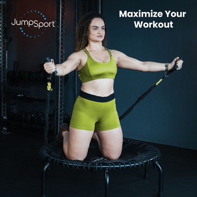 JumpSport Black 39" Fitness Trampoline with Arched Legs