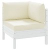 vidaXL Pallet Cushion Cream White Oxford Fabric (100% polyester) Medium - 3 of 4