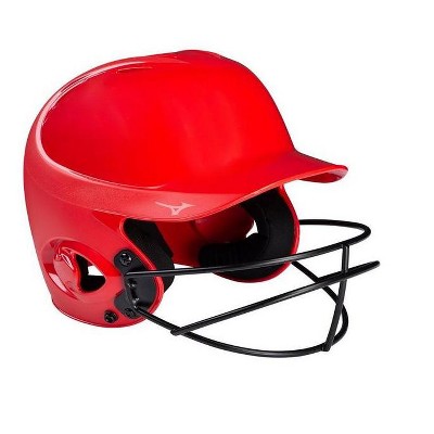 Mizuno Mvp Series Solid Batting Helmet With Fastpitch Softball Mask
