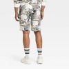 Houston White Adult 9" Graphic Pull-On Shorts - Gray - 2 of 3