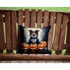 Tramull Halloween Throw Pillow, 14x14 Inch Machine Washable Indoor Outdoor Decorative Pet Pillow - 4 of 4