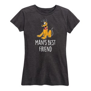 Women's - Disney - Man's Best Friend Short Sleeve Graphic T-Shirt - 1 of 4
