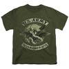 Army Union Eagle Kids T Shirt For Youth, Military Green - 3 of 3