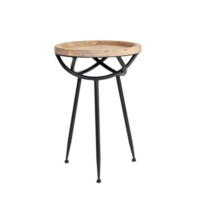 Easton Side Table Natural - Adore Decor