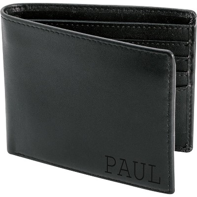 Paaaawaters Top Grain Leather Wallet for Men | RFID Blocking | Extra Capacity Bifold Wallet with 2 ID Windows