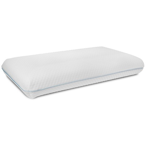 Memory Foam Pillows Queen Size Set of 2 Gel Pillow with Ventilated Washable  Pill