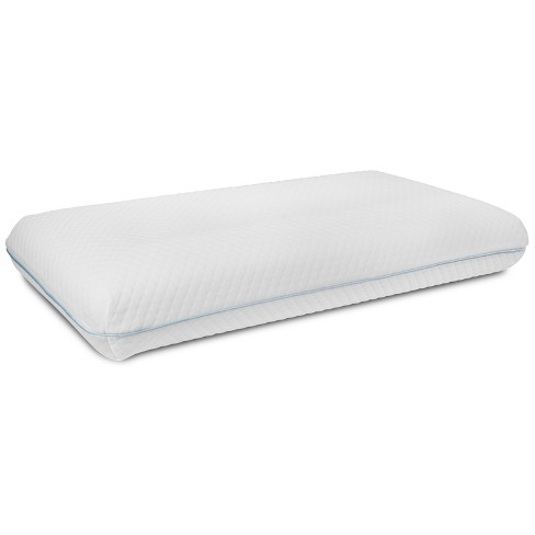 Fabrictech Cooling Memory Fiber Pillow Queen, White