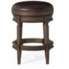 Maven Lane Pullman Backless Swivel Counter Stool with Faux Leather 26" - 2 of 4