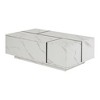 NicBex 47.2" Rectangular Coffee Table with 2 Hidden Storage,End Table with 2 Drawers,Sliding Top Side Table,Center Table for Living Room - 2 of 4