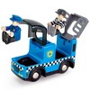 Hape: Police Car With Siren - Blue Cop Car, Ages 3+ - 2 of 4