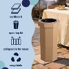 happimess Fleur 25-Gallon Traditional Classic Disposable Corrugated Cardboard Event Trash Can and Recycling Bin - 3 of 4