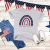 The Juniper Shop Star Spangled Girl Toddler Short Sleeve Tee - image 2 of 2