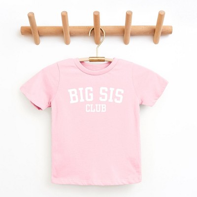 The Juniper Shop Big Sis Club Toddler Short Sleeve Tee