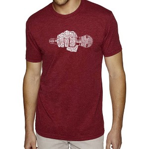 LA Pop Art 90's Rappers - Men's Premium Blend Word Art T-Shirt - 1 of 4