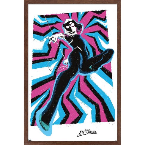 Trends International Marvel Comics Spider-Man - Gallery Edition Gwen Framed Wall Poster Prints - image 1 of 4