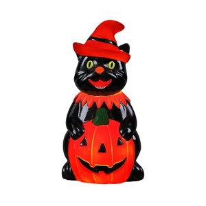 Mr. Halloween 18 in. Outdoor Cat Lit Blow Mold - 1 of 4