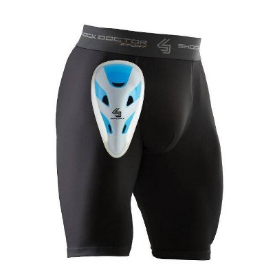 Shock Doctor Compression Shorts With Cup Adult - Black M : Target