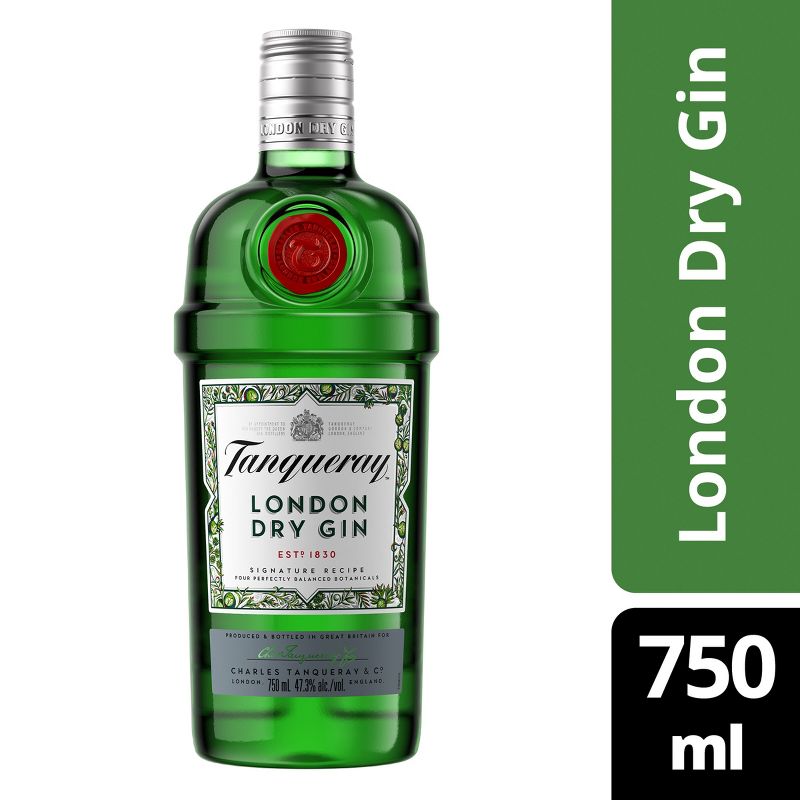 Tanqueray London Dry Gin - 750ml Bottle, 1 of 6