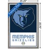 Trends International NBA Memphis Grizzlies - Logo 21 Framed Wall Poster Prints - 3 of 4