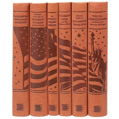 Foundations of Freedom Word Cloud Boxed Set - (Word Cloud Classics) by  Editors of Canterbury Classics (Paperback)