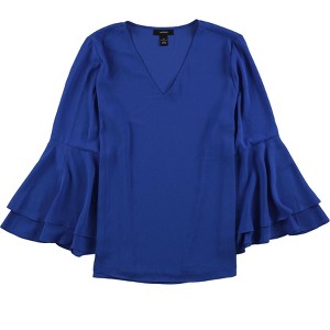 Alfani Womens Poet Sleeve Tunic Blouse - 1 of 1