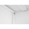 Vynxaria Grid Double-Door Shoe Cabinet: 3 Adjustable Compartments, Suspended Hollow Area, 15cm Moisture-Proof Feet, Anti-Tip - 4 of 4