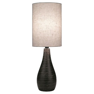 Lite Source Quatro I 1 Light Table Lamp  - Brushed Dark Bronze