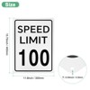 Unique Bargains Aluminum Weather Resistant Waterproof Rust Free Traffic Sign 1 Pc - 3 of 4