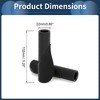 Unique Bargains Bike Handlebar Grips Covers 5.2" Black 1 Pair - 3 of 4