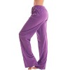 Just Love 100% Cotton Jersey Women Plaid Pajama Pants Sleepwear - 2 of 3